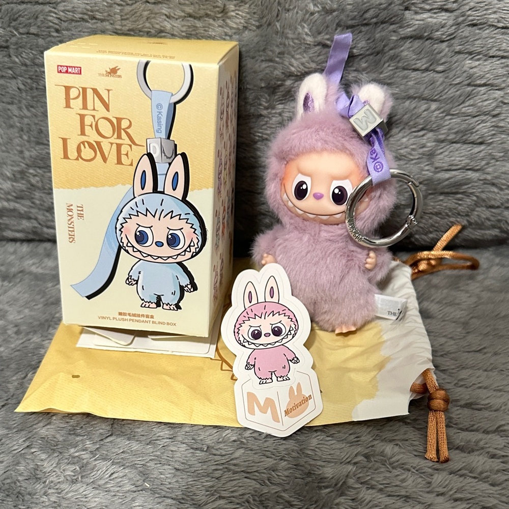 Pin For Love Plush Pendant M